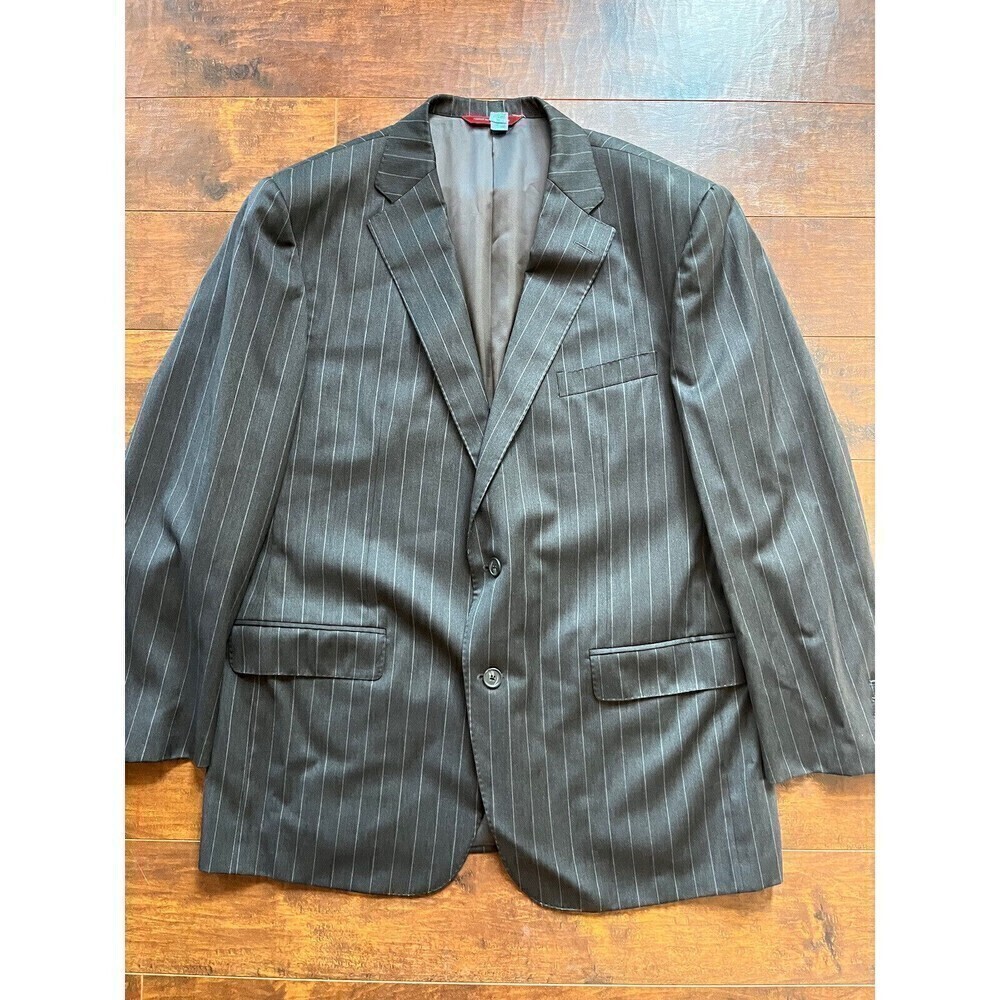 Samuelsohn Performance Fabric Made In Italy GRay Sport Suit Coat Read Below